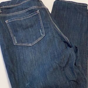 Vera Wang size 16 W skinny mid rise jeans